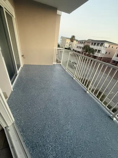 Epoxy floor project in Savannah